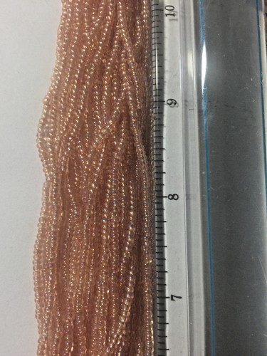 10/0 11/0 Czech Transparent Matte AB Pearl Luster Seed beads - Picture 37 of 76