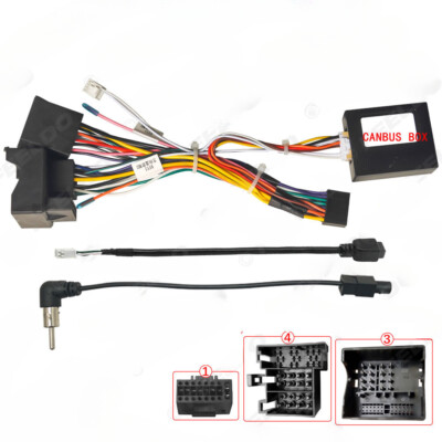 For2008-2016 Opel Corsa navigation power line protocol box 16P modification line