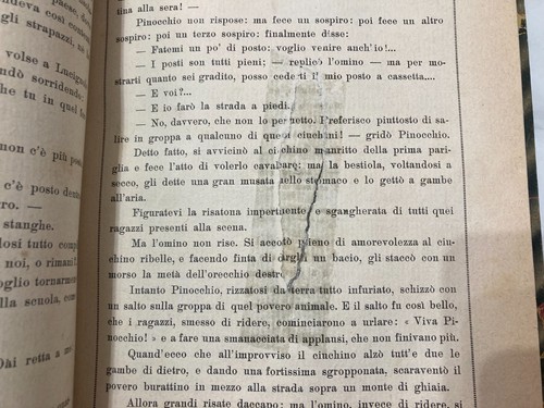 LE AVVENTURE DI PINOCCHIO- DISEGNI DI C. SARRI TOPPI 1923 -CON DIFETTO. - Imagen 22 de 24