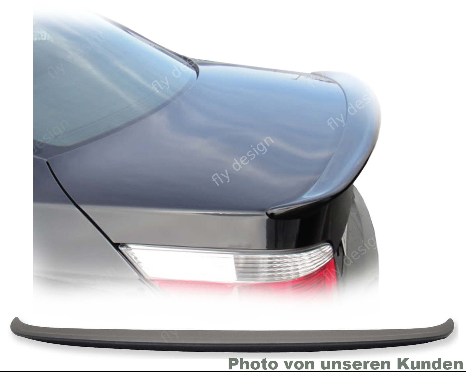 Fits For BMW E60 5 Series, Tuning Limo Rear Spoiler