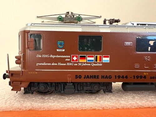 B137 – Hag 178 Re 4/4 162 (Re 425) 50 anni delle BLS per Märklin - Imagen 10 de 16