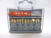 Bosch Bit-Set Max Grip 12 Tlg. Schlitz Kreuz + Bithalter Mit Sds-Plus Aufnahme