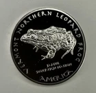 2021 Jamul Sovereign Nation Vermont Northern Leopard Frog‼️1oz SILVER PROOF‼️
