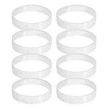 8 Pcs Golf Course Hole Cup Putting Trainer Training Aid Green Cover Covers