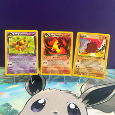 Pokemon TCG Team Rocket Lot of 3 Dark Kadabra Dark Rapidash Diglett
