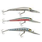DJ SIZE • STORM LURES DEEP JR THUNDERSTICK FISHING LURE • FISHER LOT x3