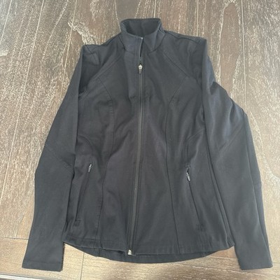 Spyder Women's Black Full Zip Athletic Jacket S Spyder Active Mid-Length