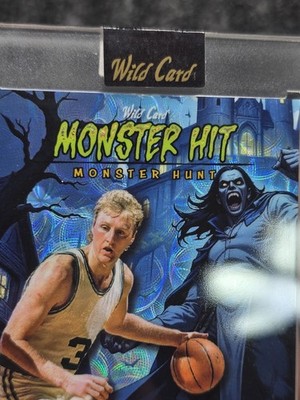 ワイルドグレイ 2025 OST 2025 Wild Card Haunted Hits Monster Hunt Larry Bird Celtics 1/1