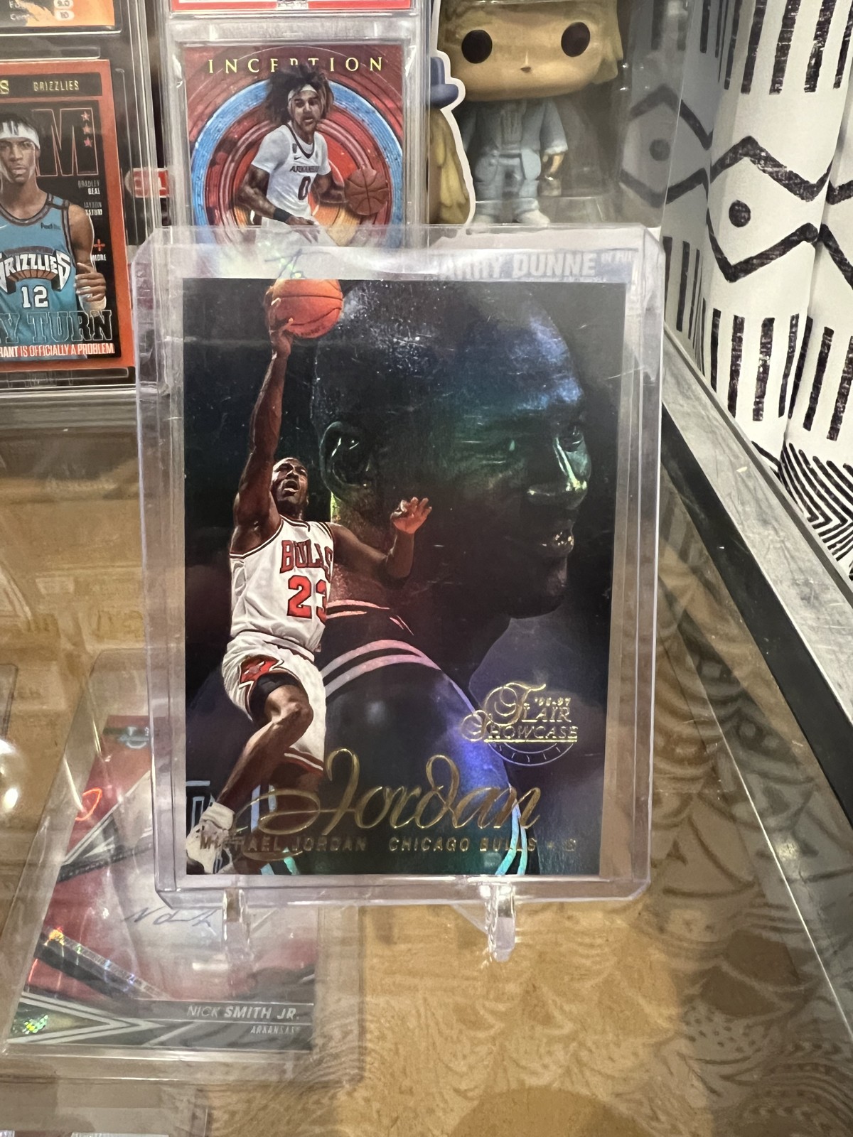 1996-97 Flair Showcase - Michael Jordan #23 Row 1 And 2