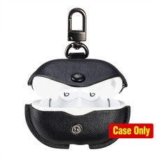 Leather Case for Beats Studio Buds/Studio Buds Plus 2021/2023, Soft Shell Cover