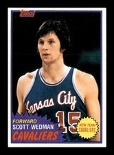 1981 Topps #19 Scott Wedman   NM/NM+ X3694495