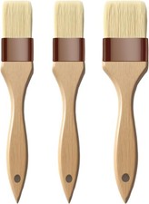Basting Brush-Pastry Brush,Oil Brush for Cooking,Boar Bristles BBQ Brushes for G