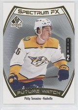 2021-22 SP Authentic Bounty Spectrum FX Future Watch Tier 2 Philip Tomasino m0p