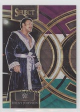 2024 Panini Select WWE Premier Level Tri-Color Prizm Rocky Johnson #144 0s55