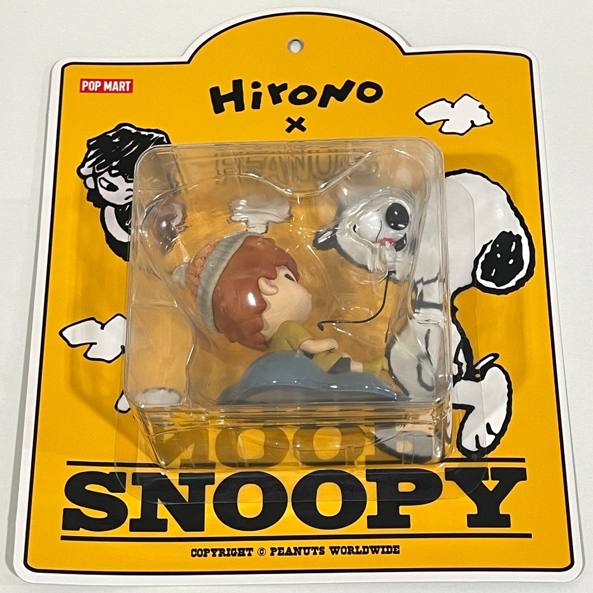 POPMART HIRONO × SNOOPY ヒロノ スヌーピー フィギュア Hirono x Peanuts Snoopy Figure New & Sealed Pop Mart | eBay