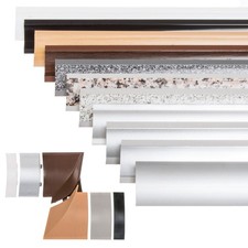 Bordo Cucina Piano Di Lavoro 23x23mm Battiscopa Morbido Piano