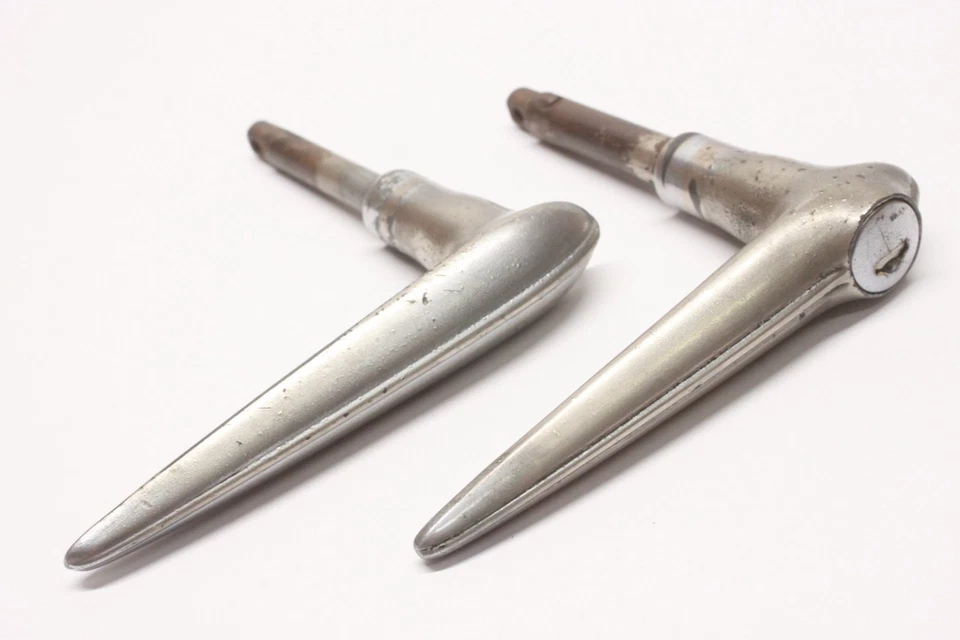 Chevrolet 1934 1935 pasajero estándar maestro manija de puerta exterior par bloqueo Foto 2 de 4