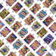 100Pcs 3.5g Mylar Bags 4x5in Resealable Spout Pouches Smell Proof Packaging Bags