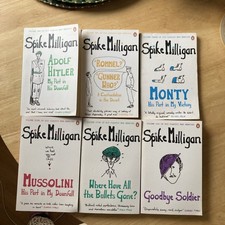 Spike Milligan Volumes 1-6 Classic War Memories Bundle Paperbacks 2012