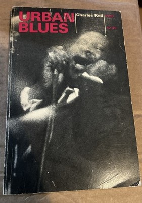1969 Vintage Book Urban Blues by Charles Keli - Old Paperback Softcover Book