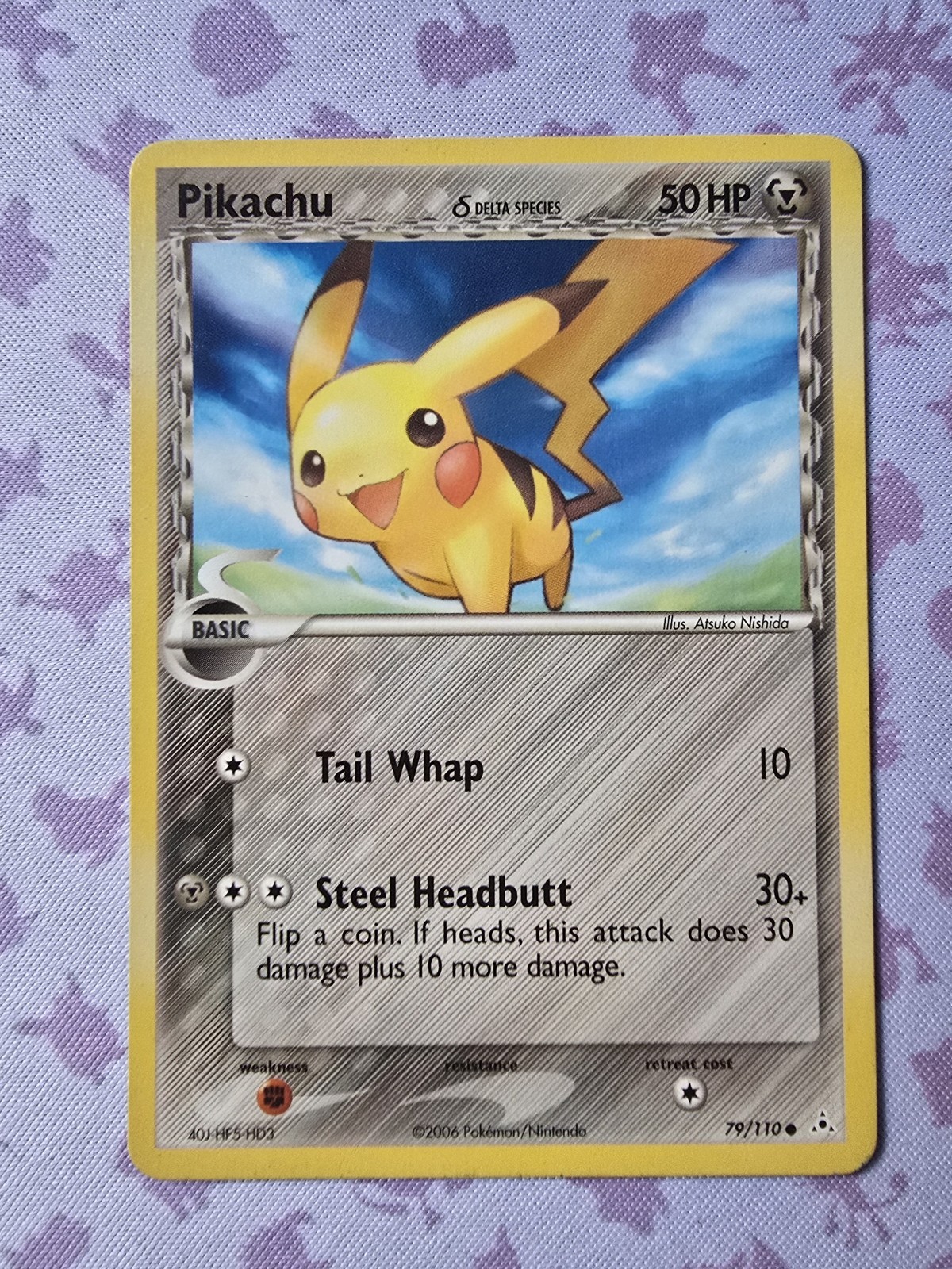 Pikachu (Delta Species) 79/110 Holon Phantoms Pokemon LP
