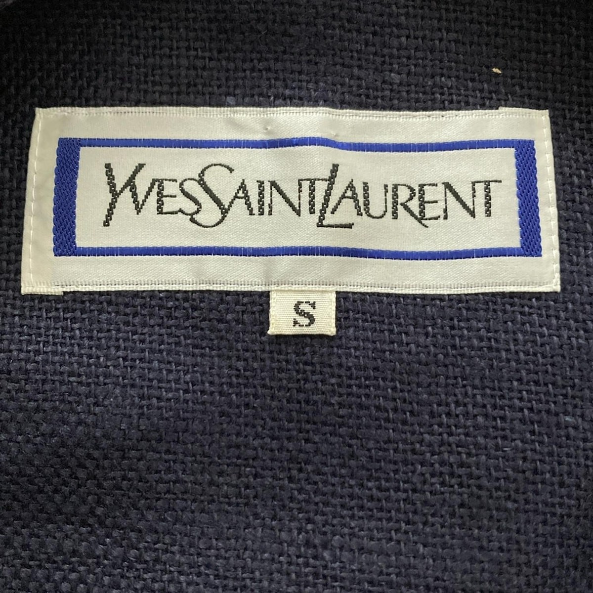 Autentica Yves Saint Laurent Giacca da donna blu navy