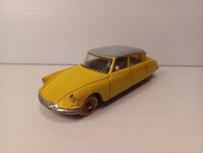 Dinky Toys Vintage Original 24C Citroen DS 19 Rare Yellow & Grey Meccano France