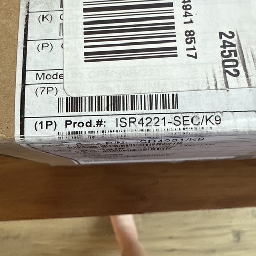 *NEW* Cisco ISR4331/K9 Integrated Services Router Open Box. Never Used - Photo 3/3