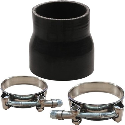 2.5'' to 3'' Silicone Reducer Intercooler Tube Kit with T-Bolt Clamps, Universal 