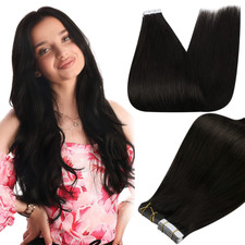 Tape in Hair Extensions Human Hair 12Inch Skin Weft Tape in Human Hair Extension