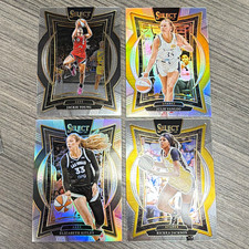 Panini 2025 Select WNBA Prizm Concourse 4-Card Lot Young/Vanloo/Kitley/Jackson