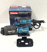 Makita BO4556K 2.0 Amp 4-1/2-Inch Finishing Sander  With Box TESTED WORKS