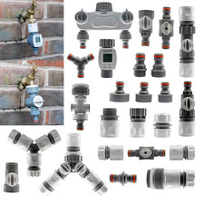 Universal Garden Hose Pipe Connectors Fittings Parts - Hozelock Compatible  WL 