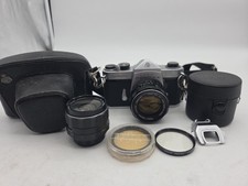 Asahi Pentax Spotmatic SP 35mm Camera w/ Super Takumar Lenses - Tested Very Nice