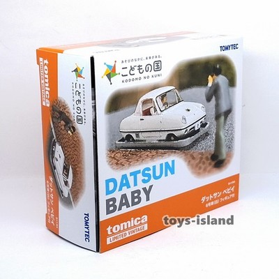 Tomica Limited Vintage Kodomo no Kuni x TLV Datsun Baby No.6 White