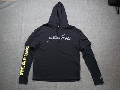 Vetements Justin4ever 11 Inch Gun Club Pullover Hoodie Men's Small Black
