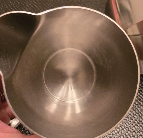 60er Jahre Arne Jacobsen 18/8 Edelstahl Cylinda-Linie Milchkännchen und Zucker - Bild 6 von 17