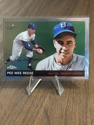 2025 Topps Chrome Platinum Pee Wee Reese Cards That Never Were #55NW-6