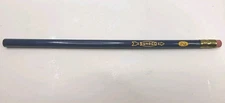 Vintage Sunoco Gas Oil Advertising #2 Pencil Blue "Safety First is Second Best"