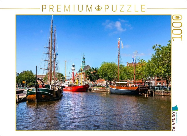Calvendo Puzzle Emden Delftblick | 1000 Teile Lege-GrößE 64X48Cm Foto-Puzzle FüR-image