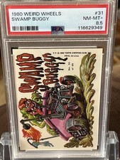 1980 Topps Weird Wheels Trading Cards 19