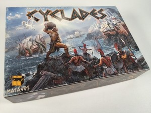Matagot Cyclades - Set 6 Dadi Colorati Per Battaglia - Promo Accessorio