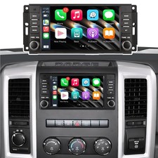 4 64GB Carplay For Dodge RAM 1500 2500 2009-2012 Android 15 Car Radio GPS Stereo