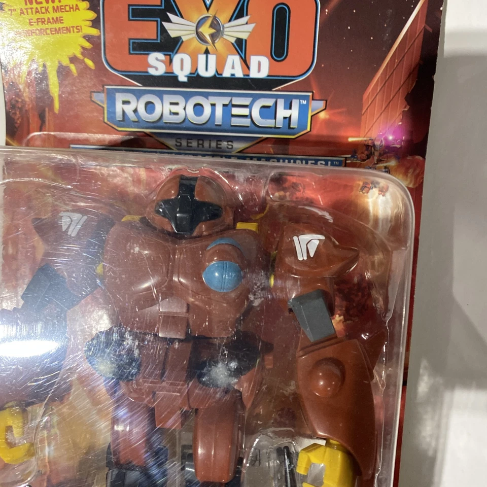 Exo Squad Robotech BIOROID INVID FIGHTER 1994 Sealed NEW MOC - Image 2 of 4