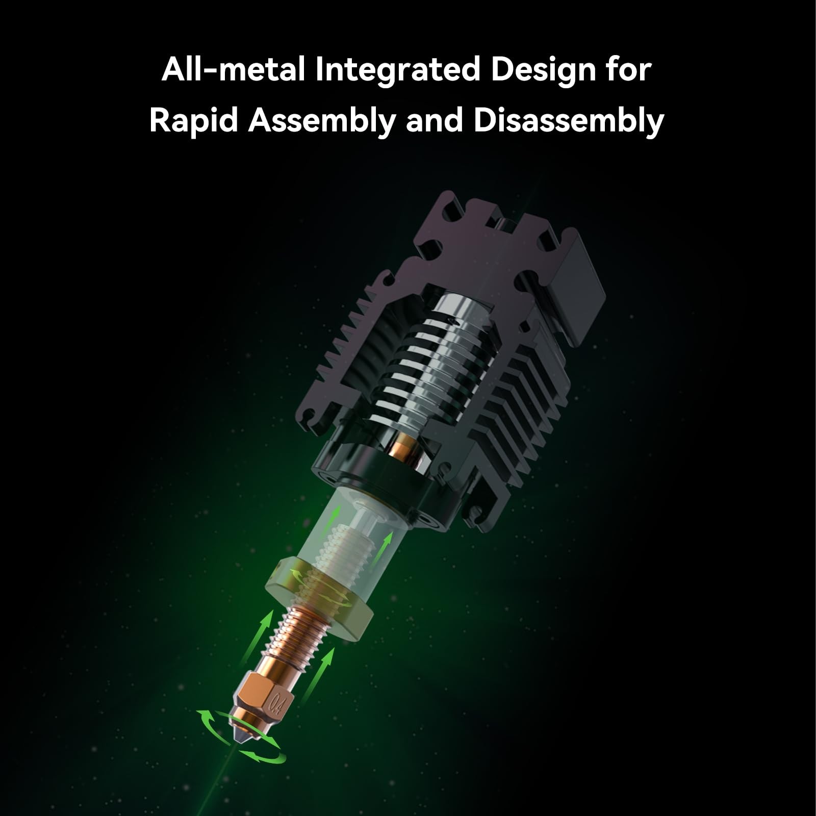 Ceramic Heating Block Quick-Swap Nozzle High Flow For Ender-3 V3 SE KE 300C
