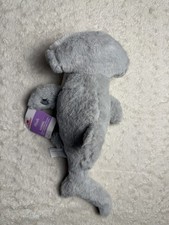 Hammerhead Shark Plush Doll Small Gray White Washable