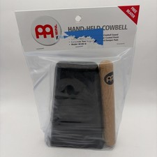 Meinl Percussion BCOB B Hand Held Bongo Cowbell with Free Beater 8 in New Sealed