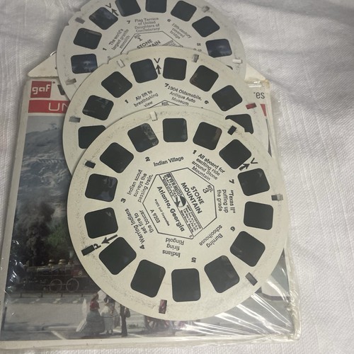 Lot of 25+ View Master Reels Travel Miami Seaworld Cypress Gardens Smoky Mtns - Picture 3 of 11