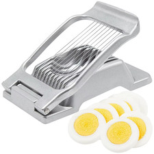 Heavy Duty Aluminium Egg Slicer for Hard Boiled Eggs Strawberry Slicer UK.