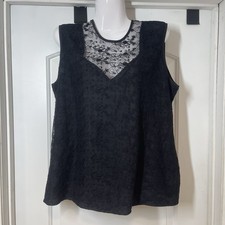 Whimsigoth Lace Top Womens 14 Y2K Fairy Grunge Sheer Witchy Feminine Sonya Ratay